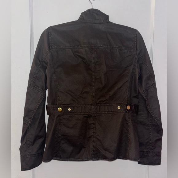 J. Crew Resin-Coated Twill Field Jacket - Picture 4 of 9